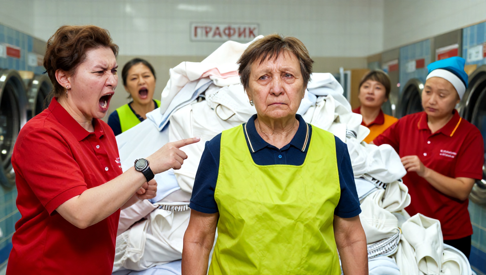В гостинице прачек заставляли работать ночами без доплаты В гостинице прачек заставляли работать ночами без доплаты
